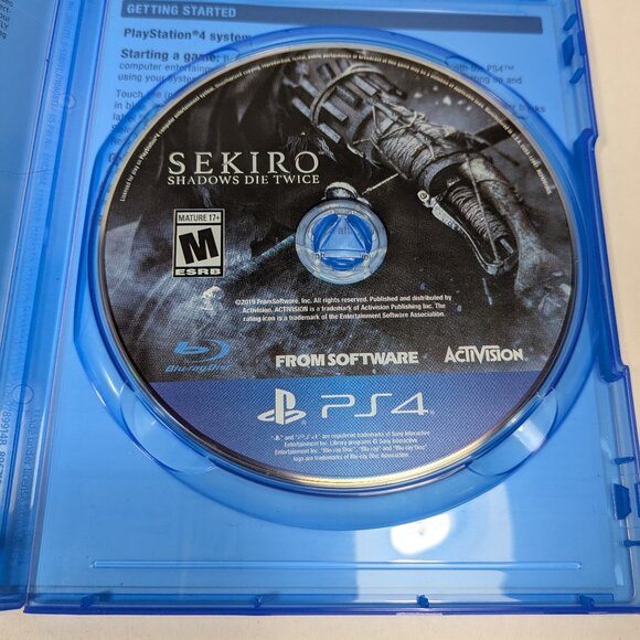 Sekiro Shadows Die Twice PS4 Sony Playstation 4 Game Mature 17+ Activision 2019 - Picture 7 of 9